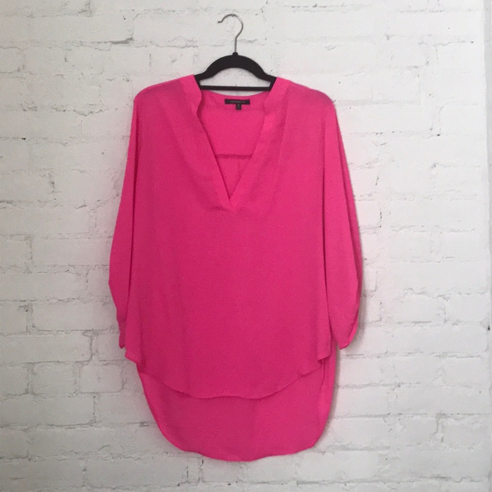 Hot Pink High Low Top